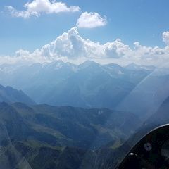 Flugwegposition um 13:26:56: Aufgenommen in der Nähe von Gemeinde Taxenbach, Taxenbach, Österreich in 2815 Meter